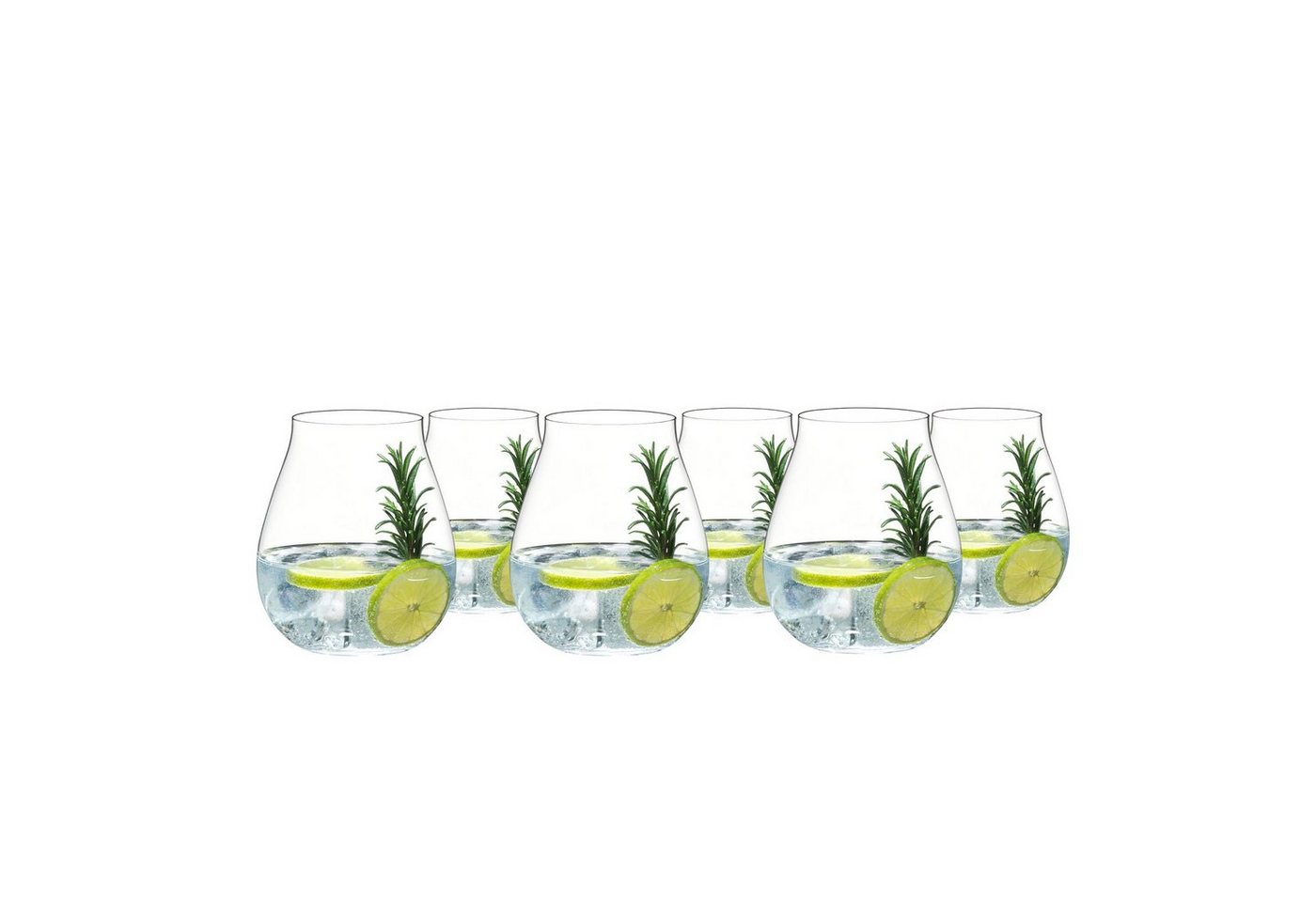 RIEDEL THE WINE GLASS COMPANY Glas O Wine Tumbler 5414/67-22 Gin Set, Spülmaschinenfest, Gin Set 4 tlg von RIEDEL THE WINE GLASS COMPANY