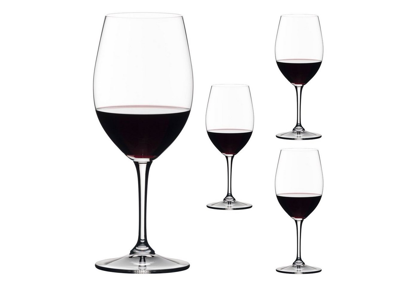 RIEDEL THE WINE GLASS COMPANY Glas Vivant Red Wine, Kristallglas von RIEDEL THE WINE GLASS COMPANY