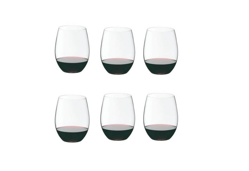 RIEDEL THE WINE GLASS COMPANY Rotweinglas Riedel The O Wine Rotweinglas Cabernet/Sauvignon 6er Set, Kristallglas von RIEDEL THE WINE GLASS COMPANY