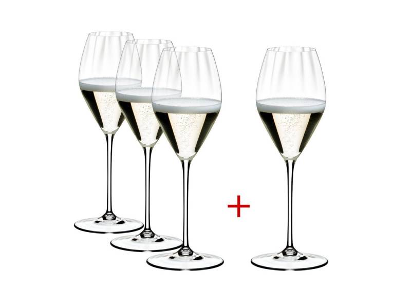 RIEDEL THE WINE GLASS COMPANY Champagnerglas Performance Champagner 4er Set, Kristallglas RIEDEL THE WINE GLASS COMPANY Champagnerglas Performance Champagner 4er Set, Kristallglas von RIEDEL THE WINE GLASS COMPANY