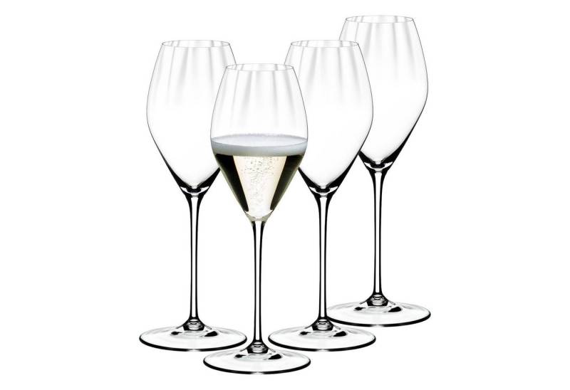 RIEDEL THE WINE GLASS COMPANY Champagnerglas Performance Champagnergläser 375 ml 4er Set, Glas von RIEDEL THE WINE GLASS COMPANY