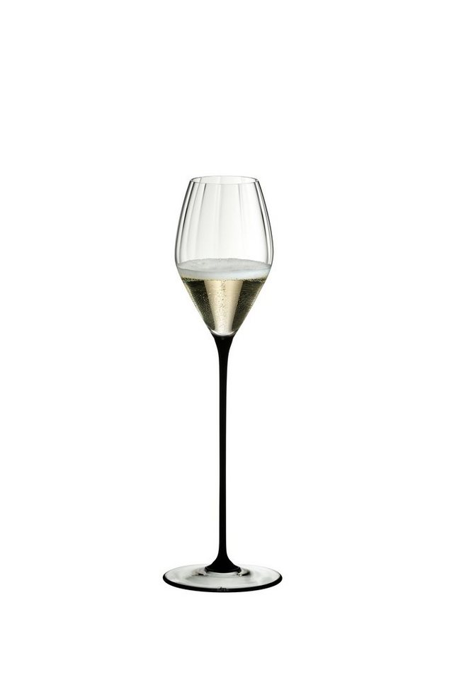 RIEDEL THE WINE GLASS COMPANY Champagnerglas Riedel High Performance Pinot Noir Champagnerglas - Schwarz, Glas von RIEDEL THE WINE GLASS COMPANY