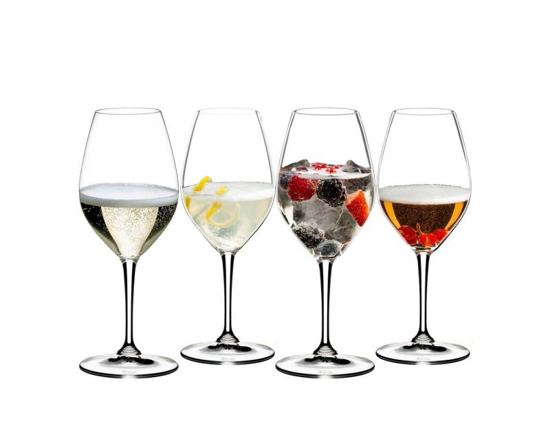 RIEDEL THE WINE GLASS COMPANY Champagnerglas Riedel Mixing Champagne Set, Kristallglas von RIEDEL THE WINE GLASS COMPANY