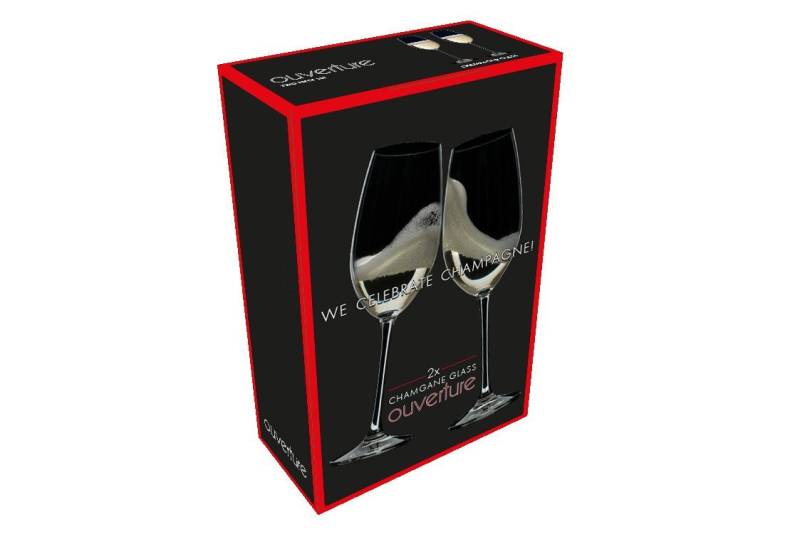 RIEDEL THE WINE GLASS COMPANY Champagnerglas Riedel OUVERTURE CHAMPAGNER GLAS, Glas von RIEDEL THE WINE GLASS COMPANY