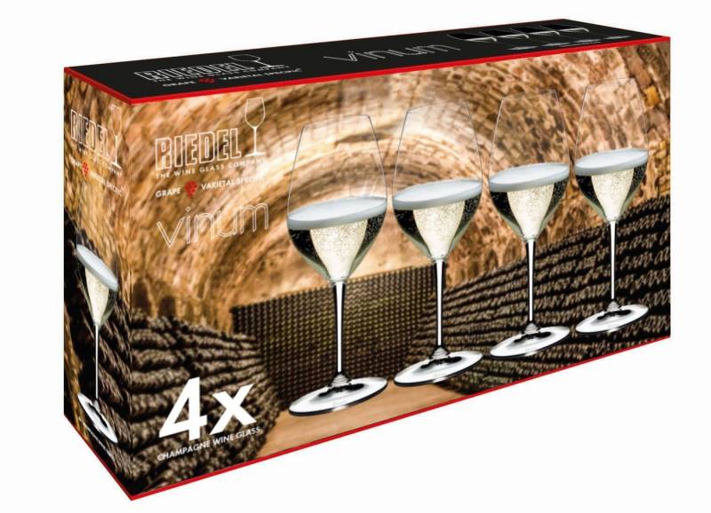 RIEDEL THE WINE GLASS COMPANY Champagnerglas Riedel Vinum Champagne Glass Set, Glas von RIEDEL THE WINE GLASS COMPANY