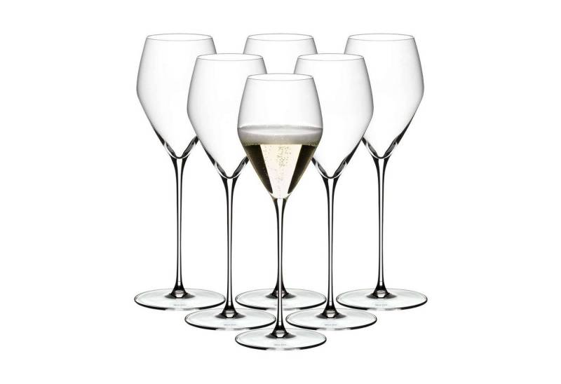 RIEDEL THE WINE GLASS COMPANY Champagnerglas Veloce Champagner Weingläser 327 ml 6er Set, Glas von RIEDEL THE WINE GLASS COMPANY