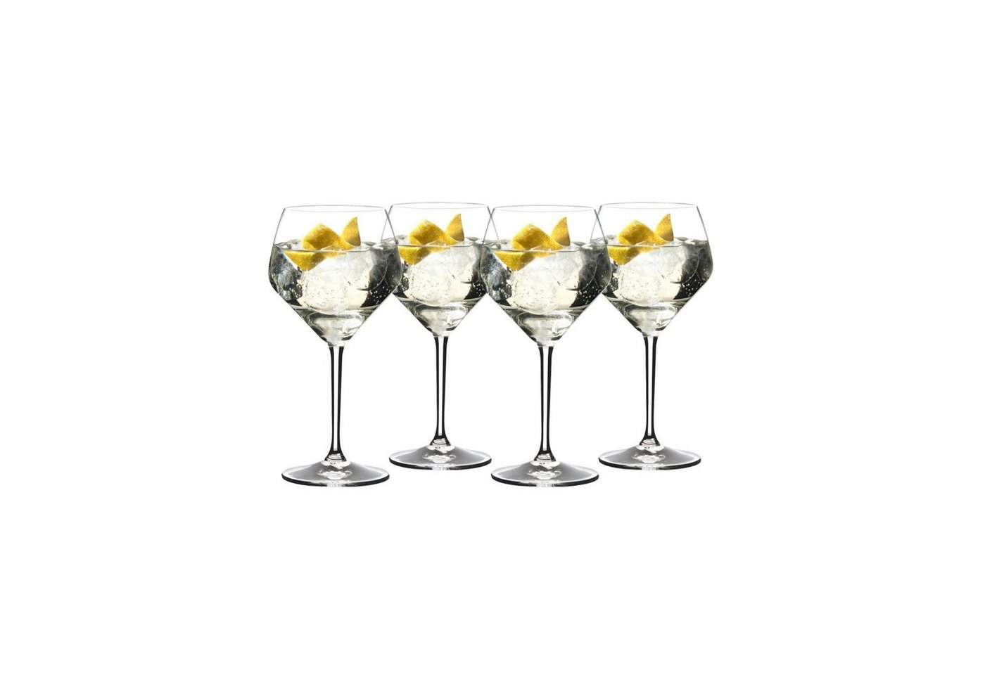 RIEDEL THE WINE GLASS COMPANY Cocktailglas Gin Stielgläser, Kristallglas, 4er Set von RIEDEL THE WINE GLASS COMPANY