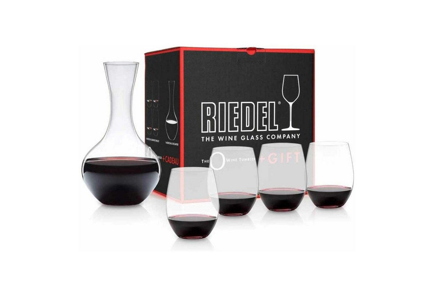 RIEDEL THE WINE GLASS COMPANY Dekanter Riedel 5414/30 O Cabernet-Gläser und Dekanter, 5-teilig Set RIEDEL THE WINE GLASS COMPANY Dekanter Riedel 5414/30 O Cabernet-Gläser und Dekanter, 5-teilig Set von RIEDEL THE WINE GLASS COMPANY