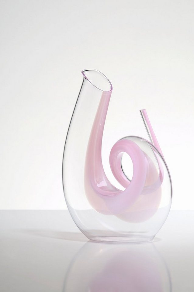 RIEDEL THE WINE GLASS COMPANY Dekanter Riedel Dekanter Curly Pink 2011/04 von RIEDEL THE WINE GLASS COMPANY