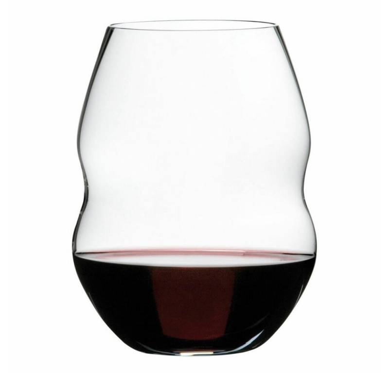 RIEDEL THE WINE GLASS COMPANY Gläser-Set Swirl Rotwein 2er Set, Kristallglas von RIEDEL THE WINE GLASS COMPANY