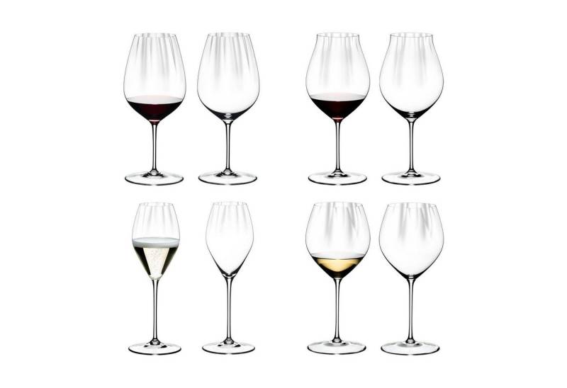 RIEDEL THE WINE GLASS COMPANY Gläser-Set Performance Gläserset 8er Set, Glas von RIEDEL THE WINE GLASS COMPANY
