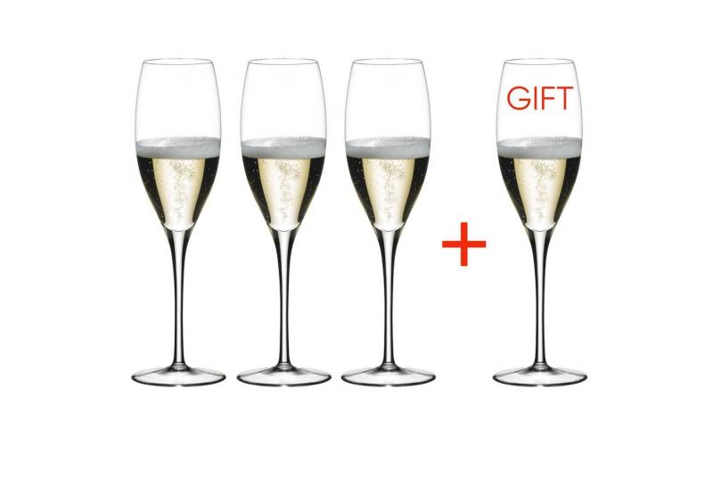 RIEDEL THE WINE GLASS COMPANY Glas Riedel Sommeliers Jahrgangschampangner Glas pay 3 get 4, Glas von RIEDEL THE WINE GLASS COMPANY