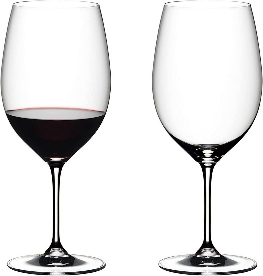RIEDEL THE WINE GLASS COMPANY Glas Riedel Vinum Cabernet Sauvignon/Merlot (Bordeaux), Kristallglas von RIEDEL THE WINE GLASS COMPANY