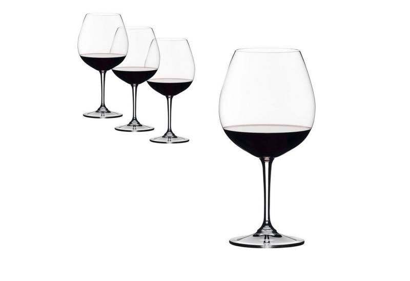 RIEDEL THE WINE GLASS COMPANY Glas Vivant Pinot Noir Weinglas 4tlg., Kristallglas von RIEDEL THE WINE GLASS COMPANY