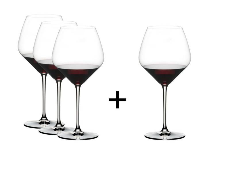 RIEDEL THE WINE GLASS COMPANY Rotweinglas Extreme Pinot Noir 4er Set, Kristallglas RIEDEL THE WINE GLASS COMPANY Rotweinglas Extreme Pinot Noir 4er Set, Kristallglas von RIEDEL THE WINE GLASS COMPANY