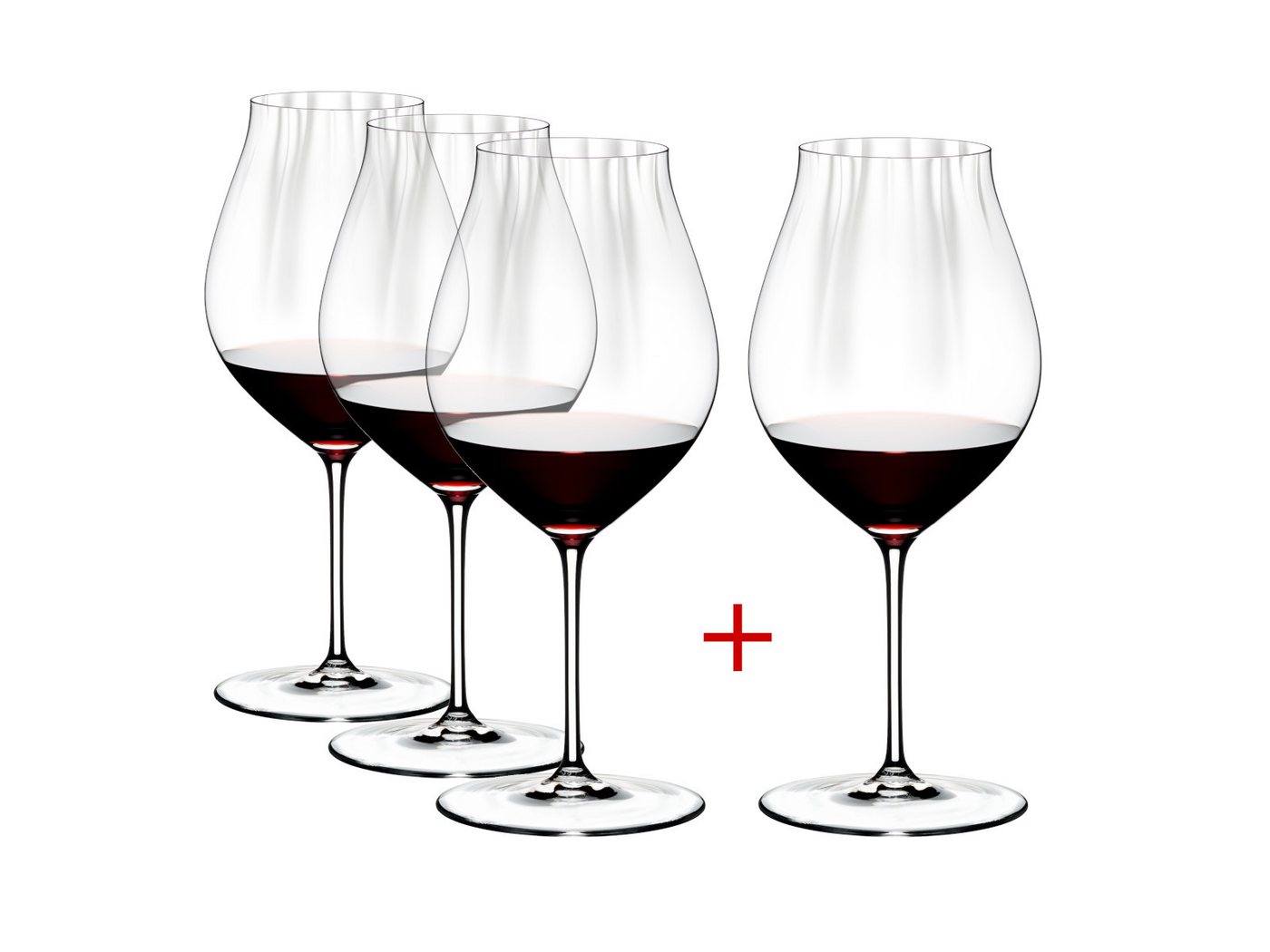 RIEDEL THE WINE GLASS COMPANY Rotweinglas Performance Pinot Noir 4er Set, Kristallglas RIEDEL THE WINE GLASS COMPANY Rotweinglas Performance Pinot Noir 4er Set, Kristallglas von RIEDEL THE WINE GLASS COMPANY