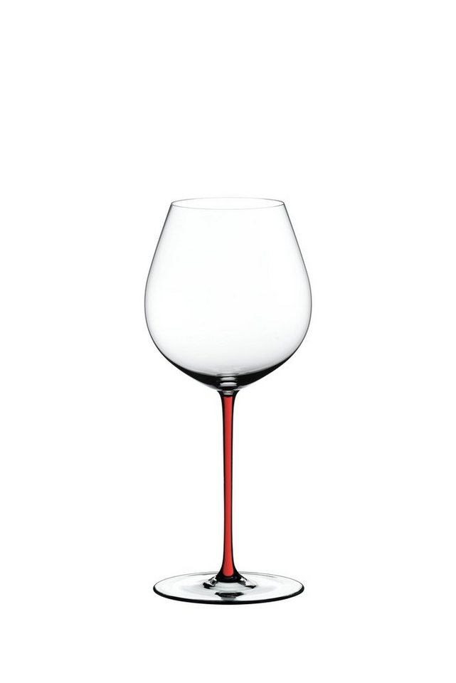 RIEDEL THE WINE GLASS COMPANY Rotweinglas Riedel Fatto A Mano Rotweinglas Pinot Noir, Kristallglas von RIEDEL THE WINE GLASS COMPANY