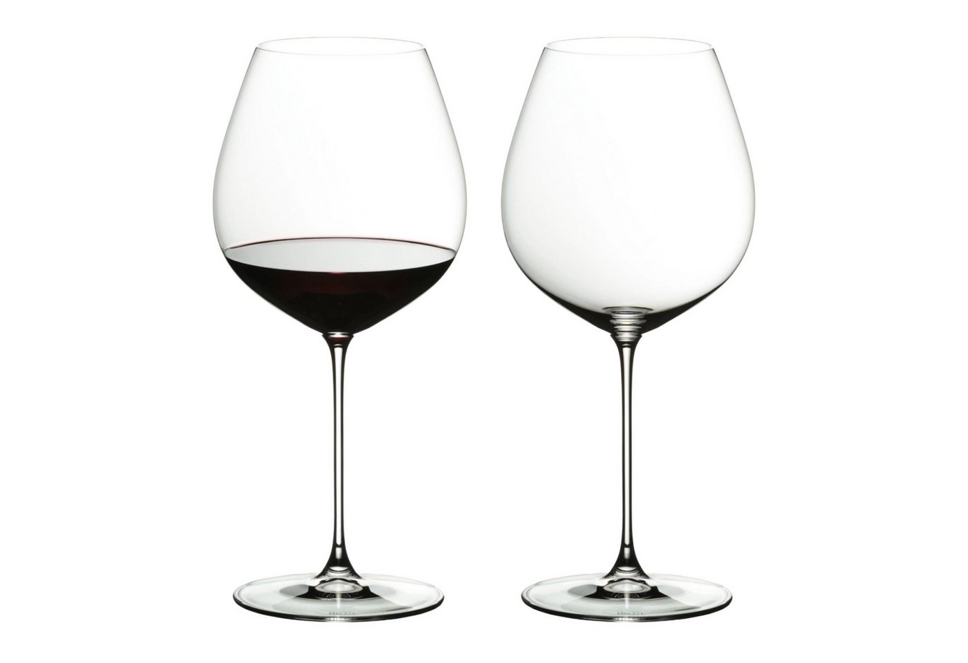 RIEDEL THE WINE GLASS COMPANY Rotweinglas Riedel Veritas Alte Welt Pinot Noir 2er Set, Kristallglas von RIEDEL THE WINE GLASS COMPANY