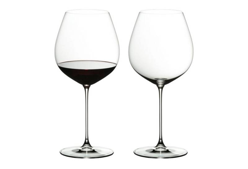 RIEDEL THE WINE GLASS COMPANY Rotweinglas Riedel Veritas Alte Welt Pinot Noir 2er Set, Kristallglas von RIEDEL THE WINE GLASS COMPANY