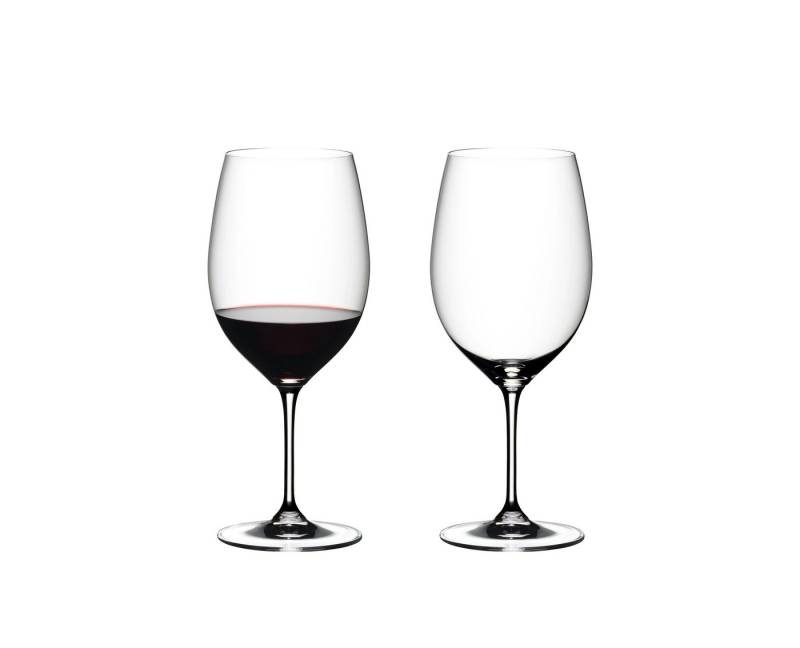 RIEDEL THE WINE GLASS COMPANY Rotweinglas Riedel Vinum Rotweinglas Cabernet Sauvignon/Merlot 2er Set, Kristallglas von RIEDEL THE WINE GLASS COMPANY