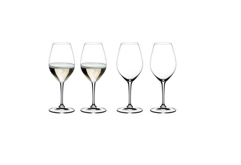 RIEDEL THE WINE GLASS COMPANY Sektglas Riedel Vinum Schaumweinglas Champagnerglas 4er Set von RIEDEL THE WINE GLASS COMPANY