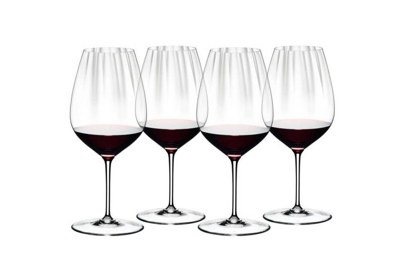 RIEDEL THE WINE GLASS COMPANY Weinglas Performance Cabernet Merlot 4er Set, Kristallglas von RIEDEL THE WINE GLASS COMPANY