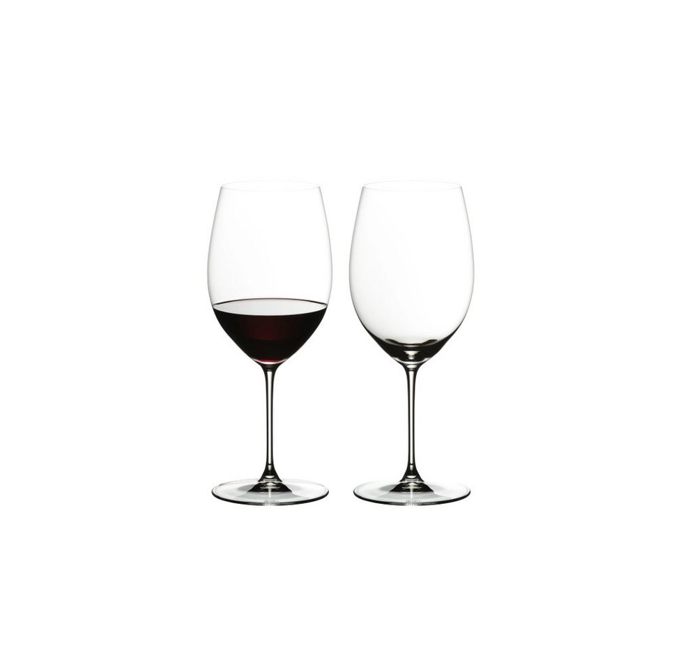 RIEDEL THE WINE GLASS COMPANY Weinglas Riedel Veritas Cabernet/Merlot 709 ml 2er Set, Kristallglas von RIEDEL THE WINE GLASS COMPANY