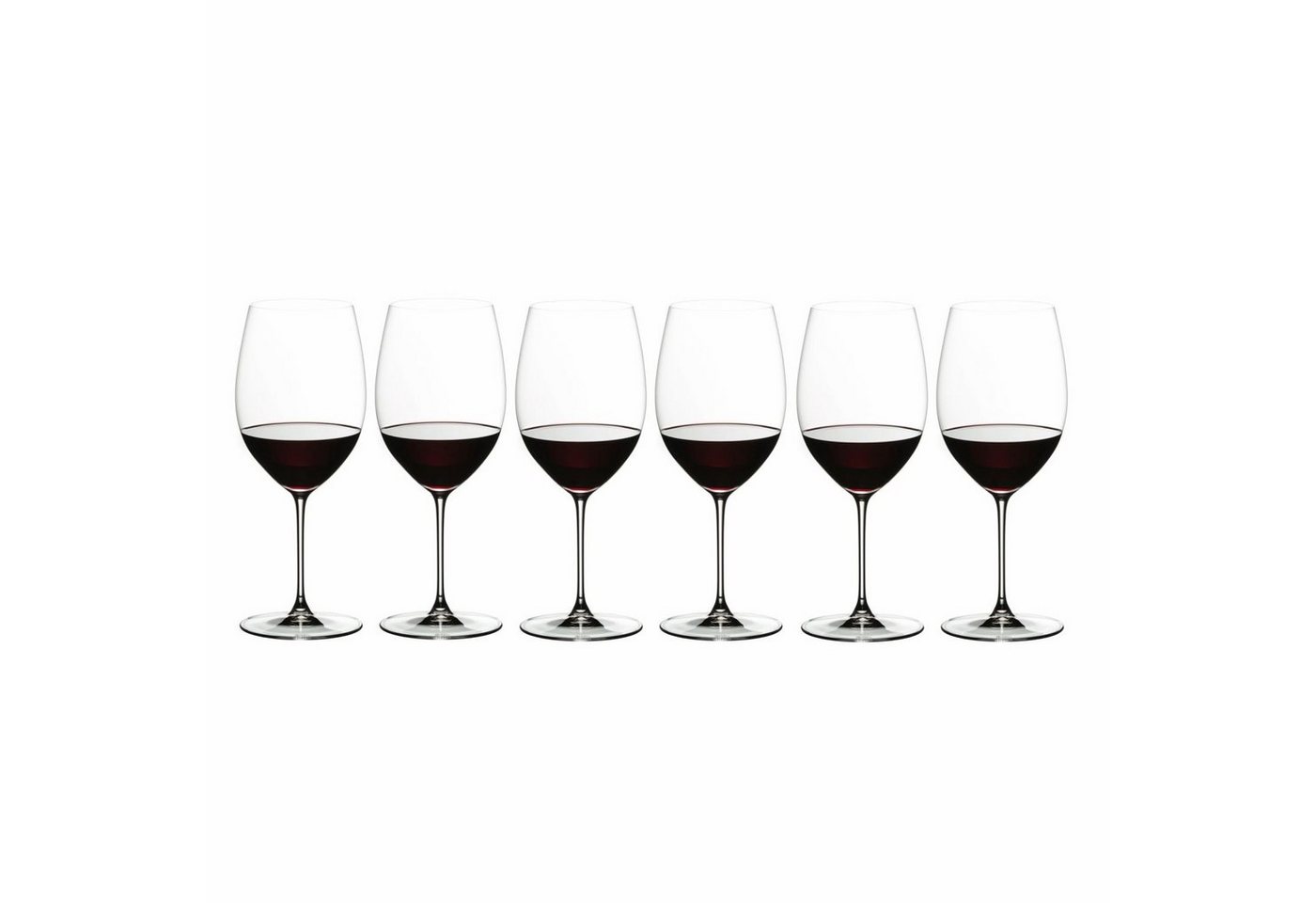 RIEDEL THE WINE GLASS COMPANY Weinglas Riedel Veritas Cabernet Merlot 6er Set, 6-tlg., Kristallglas RIEDEL THE WINE GLASS COMPANY Weinglas Riedel Veritas Cabernet Merlot 6er Set, 6-tlg., Kristallglas von RIEDEL THE WINE GLASS COMPANY