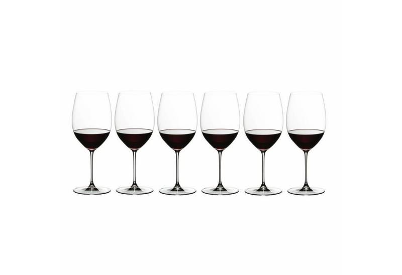 RIEDEL THE WINE GLASS COMPANY Weinglas Riedel Veritas Cabernet Merlot 6er Set, 6-tlg., Kristallglas RIEDEL THE WINE GLASS COMPANY Weinglas Riedel Veritas Cabernet Merlot 6er Set, 6-tlg., Kristallglas von RIEDEL THE WINE GLASS COMPANY