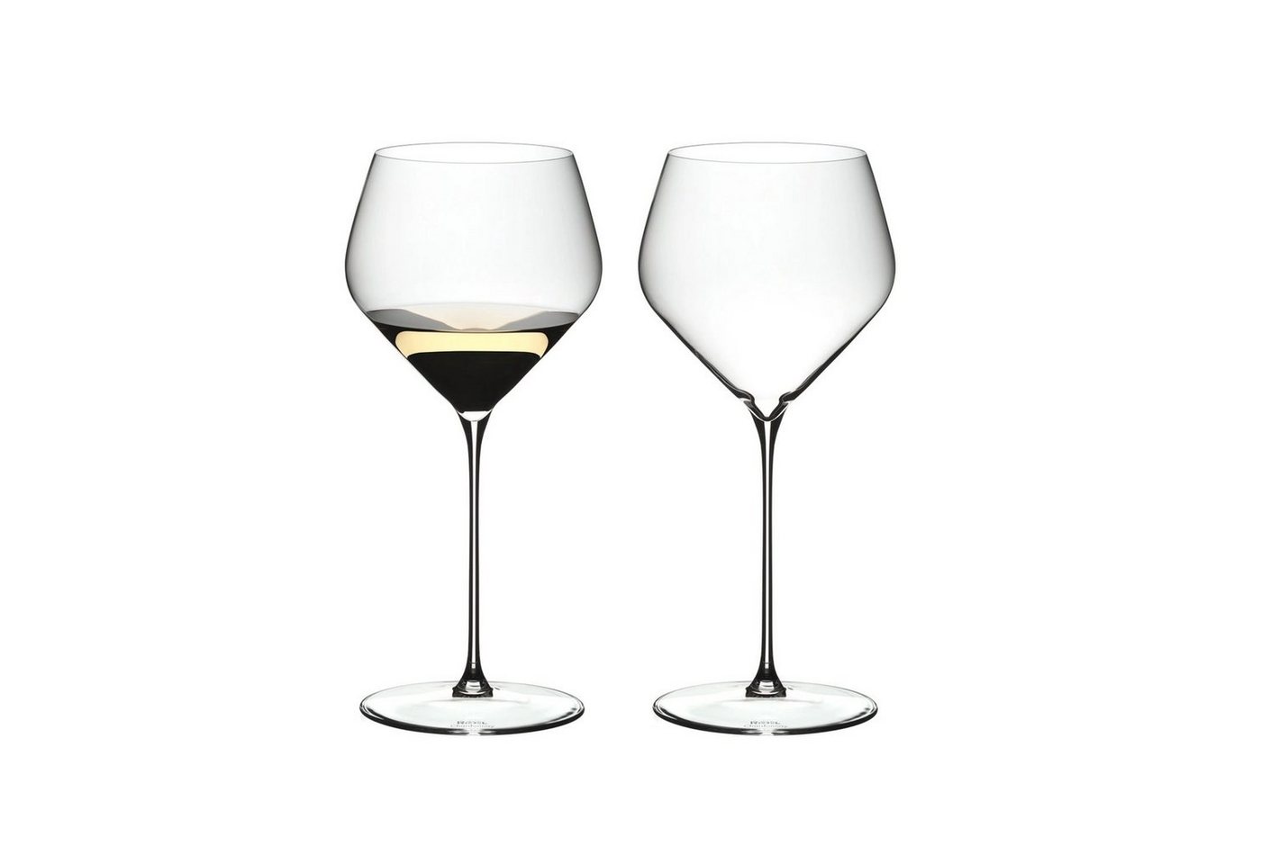 RIEDEL THE WINE GLASS COMPANY Weinglas Veloce Chardonnay, Kristallglas, 2er Set von RIEDEL THE WINE GLASS COMPANY