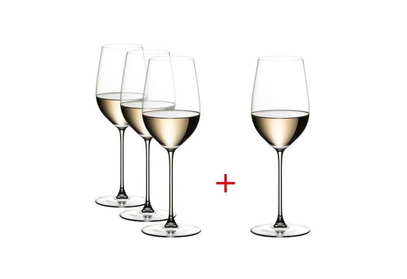 RIEDEL THE WINE GLASS COMPANY Weinglas Veritas Riesling Zinfandel 4er Set, Kristallglas von RIEDEL THE WINE GLASS COMPANY