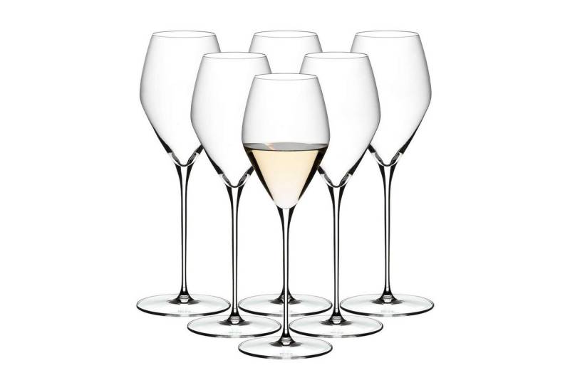 RIEDEL THE WINE GLASS COMPANY Weißweinglas Veloce Sauvignon Blanc Gläser 347 ml 6er Set, Glas von RIEDEL THE WINE GLASS COMPANY