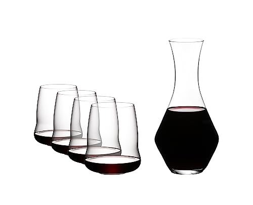 Bayerische Glaswerke Riedel Stemless Wings Cabernet + Dekanter 5789/30 Bayerische Glaswerke Riedel Stemless Wings Cabernet + Dekanter 5789/30 von RIEDEL