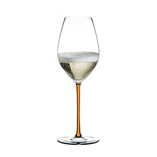 RIEDEL Fatto A Mano Champagner Weinglas - Orange von RIEDEL