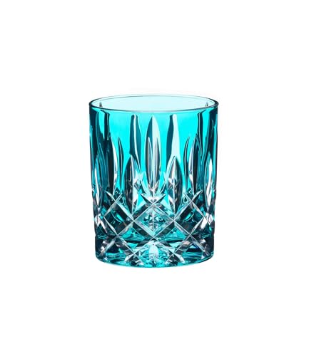 RIEDEL Laudon Tumbler, türkises Kristallglas, Einzelpackung, maschinell gefertigt von RIEDEL