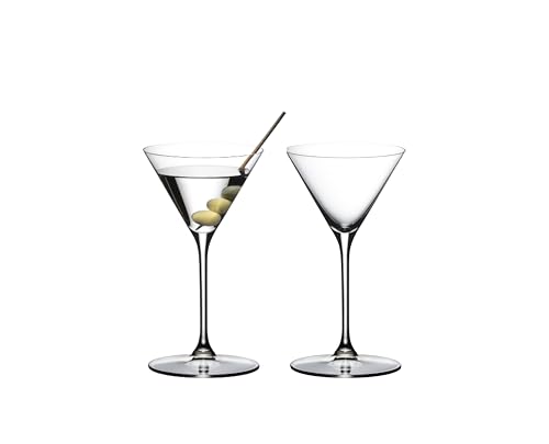 RIEDEL Martini/Cocktail - Kristallglas - 200ml (voll) - 2er Set - 6424/77 - Grape at Klassische Martini Gläser, Spülmaschinenfest von RIEDEL