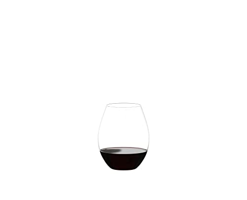 RIEDEL The O Wine Tumbler O to Go Rotwein, Einzelpackung, Klares Kristallglas, maschinell gefertigt von RIEDEL