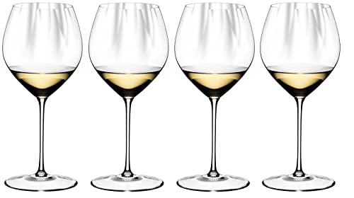 RIEDEL - Performance Chardonnay - Pay 3 Get 4, zahle DREI bekomme Vier - - Kristallglas - Volumen: 440 ml - Höhe: 24,5 cm von RIEDEL