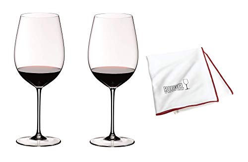 RIEDEL Sommeliers Bordeaux Grand Cru 2er Vorteilsset mit Glastuch 2440/00 + 5010/07 Vorteilsset RIEDEL Sommeliers Bordeaux Grand Cru 2er Vorteilsset mit Glastuch 2440/00 + 5010/07 Vorteilsset von RIEDEL