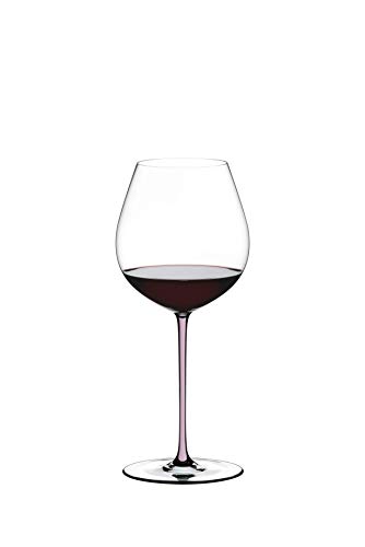 Riedel Fatto A Mano Old World Pinot Noir Glas, 1 Stück, Pink von RIEDEL
