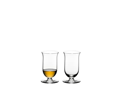 RIEDEL Vinum Single Malt Whisky, 2er Set, klares Kristallglas, premium maschinell gefertigt von RIEDEL