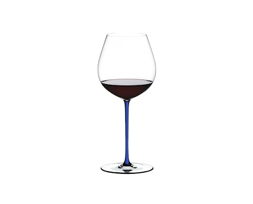 Riedel Fatto A Mano Old World Pinot Noir Weinglas, Blau von RIEDEL