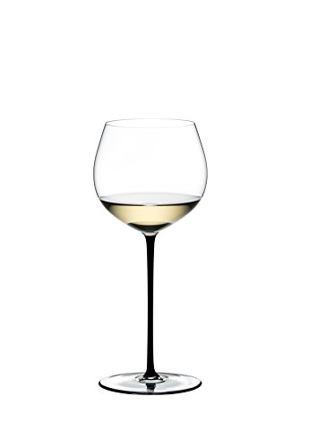 Riedel Fatto A Mano Old World Weinglas im Eichenfass gereifter Chardonnay (Oaked Chardonnay) schwarz von RIEDEL
