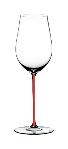 Riedel Fatto A Mano Riesling/Zinfandel Weinglas, rot von RIEDEL