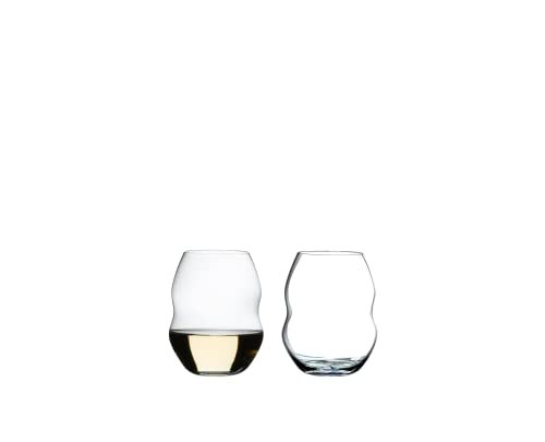 RIEDEL Swirl Weinglas, transparent, 2 Stück von RIEDEL