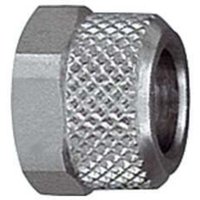 Berwurfmutter, M14x1,0, für Schlauch 10/8 mm, sw 16, ms vern. - Riegler Berwurfmutter, M14x1,0, für Schlauch 10/8 mm, sw 16, ms vern. - Riegler von RIEGLER