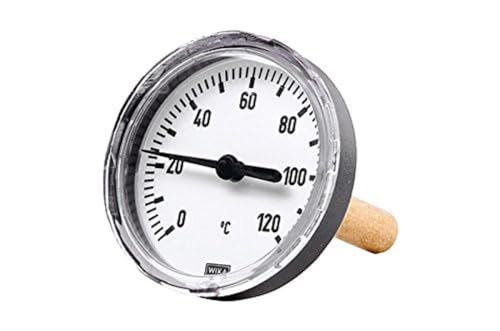 Riegler 102761 Bimetall-Thermometer, rückseitig G 1/2, Eintauchschaftlänge 60 mm von Riegler