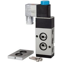 [GEBRAUCHT] B-Ware Riegler Wegeventil Ventil 3 2 5 2 Wegeventil Namur G38 G14 230 V Aluminium von RIEGLER