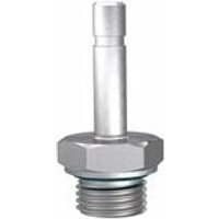 Gewinde-Stecknippel, g 1/8 a., Stecknippel 6 mm, es 1.4404 - Riegler von RIEGLER