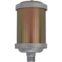 Hochleistungsschalldämpfer, Alu, Lochblech Stahl verzinkt, g 1/2 - Riegler Hochleistungsschalldämpfer, Alu, Lochblech Stahl verzinkt, g 1/2 - Riegler von RIEGLER
